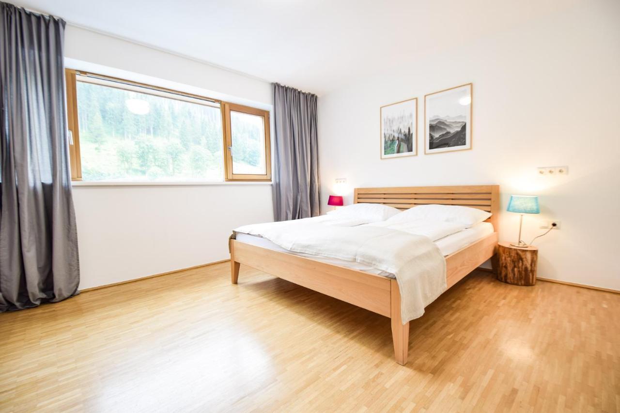 Toferer Textil Lägenhet Eben Im Pongau Exteriör bild