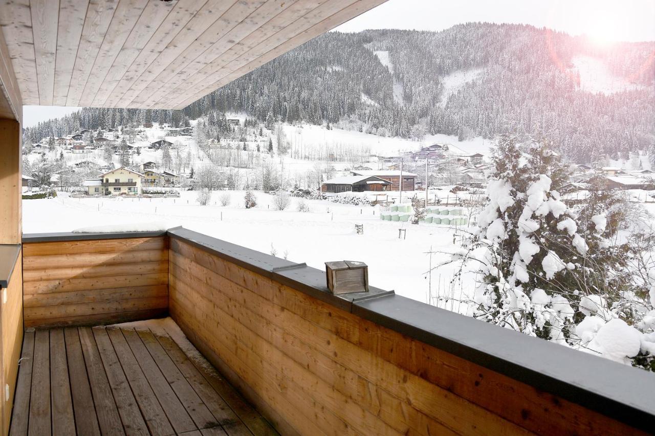 Toferer Textil Lägenhet Eben Im Pongau Exteriör bild