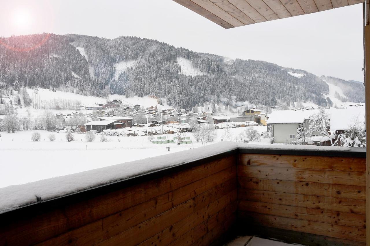 Toferer Textil Lägenhet Eben Im Pongau Exteriör bild